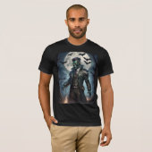 Halloween Steampunk Frankenstein-monster T-shirt (Voorkant volledig)