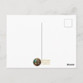 Halloween Steampunk Frankenstein's Monster Briefkaart (Achterkant)