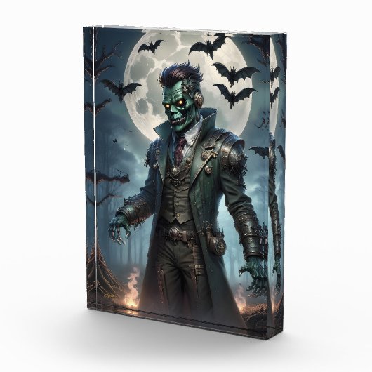 Halloween Steampunk Frankenstein's Monster Fotoblokken (Rechts)