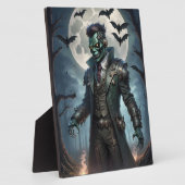 Halloween Steampunk Frankenstein's Monster Fotoplaat (Zijkant)