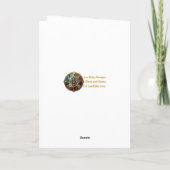 Halloween Steampunk Frankenstein's Monster Kaart (Achterkant)