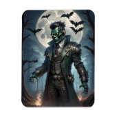 Halloween Steampunk Frankenstein's Monster Magneet (Verticaal)