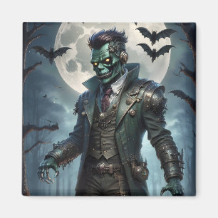 Halloween Steampunk Frankenstein's Monster Magneet