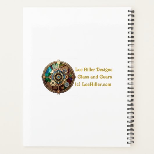 Halloween Steampunk Frankenstein's Monster Planner (Achterkant)