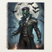 Halloween Steampunk Frankenstein's Monster Planner (Voorkant)
