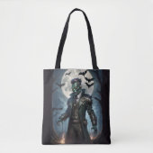 Halloween Steampunk Frankenstein's Monster Tote Bag (Voorkant)