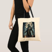 Halloween Steampunk Frankenstein's Monster Tote Bag (Voorkant (product))
