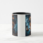 Halloween Steampunk Gothic Jack-O-Lantern Mok (Midden)