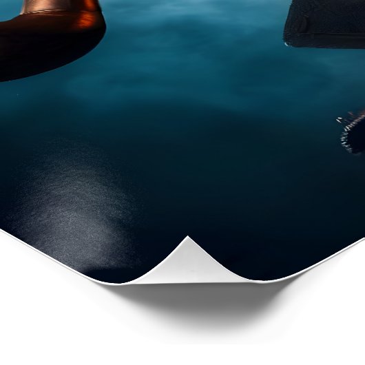 Halloween Steampunk Gothic Jack-O-Lantern Perfect Poster (Hoek)