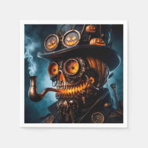 Halloween Steampunk Gotische Jack-O-Lantern