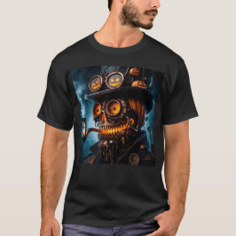 Halloween Steampunk Gotische Jack-O-Lantern T-shirt