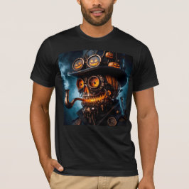 Halloween Steampunk Gotische Jack-O-Lantern T-shirt