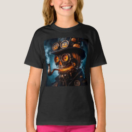 Halloween Steampunk Gotische Jack-O-Lantern T-shirt