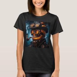 Halloween Steampunk Gotische Jack-O-Lantern T-shirt