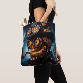 Halloween Steampunk Gotische Jack-O-Lantern Tote Bag