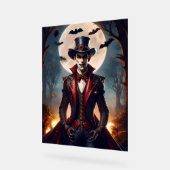 Halloween Steampunk Gotische Zombie Vampier Acryl Bord (Hoek)