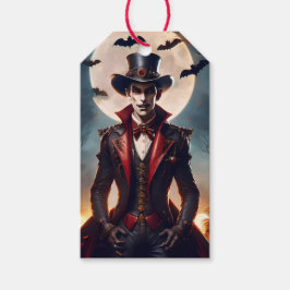 Halloween Steampunk Gotische Zombie Vampier Cadeaulabel