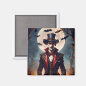 Halloween Steampunk Gotische Zombie Vampier Magneet (Voorkant / Achterkant)