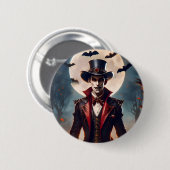 Halloween Steampunk Gotische Zombie Vampier Ronde Button 5,7 Cm (Voorkant /achterkant)