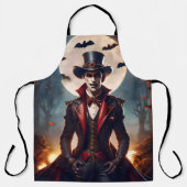 Halloween Steampunk Gotische Zombie Vampier Schort (Voorkant)