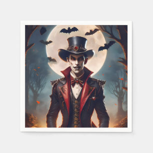 Halloween Steampunk Gotische Zombie Vampier Servet