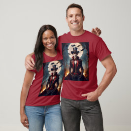 Halloween Steampunk Gotische Zombie Vampier T-shirt