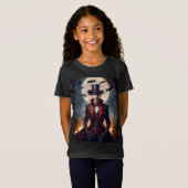 Halloween Steampunk Gotische Zombie Vampier T-shirt (Voorkant volledig)