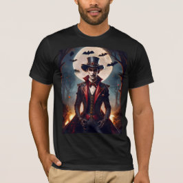 Halloween Steampunk Gotische Zombie Vampier T-shirt