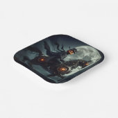 Halloween Steampunk Headless Horseman Papieren Bordje (Gebogen)