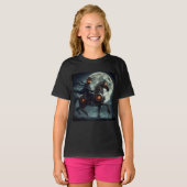 Halloween Steampunk Headless Horseman T-shirt (Voorkant volledig)