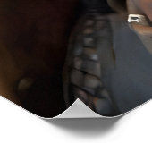 Halloween Steampunk Jack-O-Lantern Horseman Poster (Hoek)