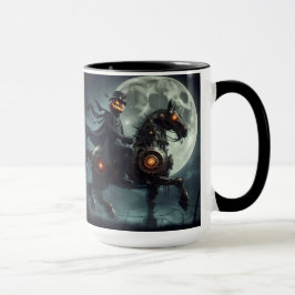 Halloween Steampunk Paard zonder Hoofd Mok