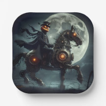 Halloween Steampunk Paard zonder Hoofd