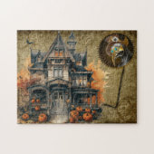 Halloween Steampunk Puzzel (Horizontaal)