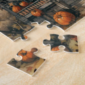Halloween Steampunk Puzzel Legpuzzel (Zijkant)