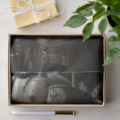 Halloween Steampunk Skelet Tissuepapier (Geschenk)