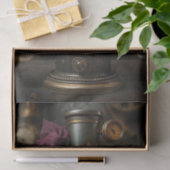 Halloween Steampunk Skelet Tissuepapier (Geschenk)