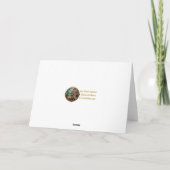 Halloween Steampunk Southern Gentleman Zombie Kaart (Achterkant)