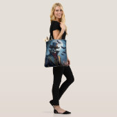 Halloween Steampunk Southern Gentleman Zombie Tote Bag (Op model)