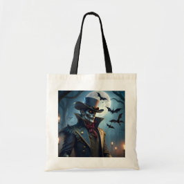 Halloween Steampunk Southern Gothic Zombie Tote Bag