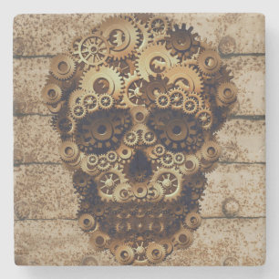 Halloween Steampunk Stone Onderzetter