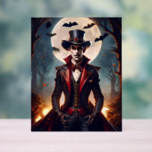 Halloween Steampunk Vampire Zombie Acryl Bord (Neutraal)