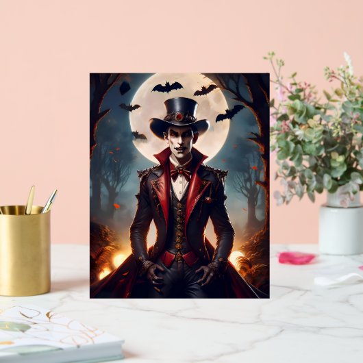 Halloween Steampunk Vampire Zombie Acryl Bord (Huwelijk)
