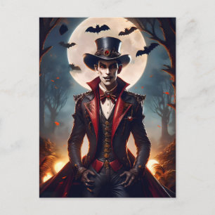Halloween Steampunk Vampire Zombie Briefkaart