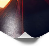 Halloween Steampunk Vampire Zombie Foto Afdruk (Hoek)