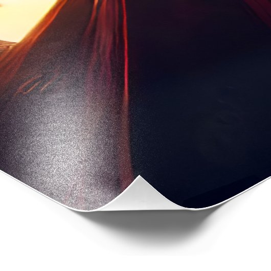 Halloween Steampunk Vampire Zombie Foto Afdruk (Hoek)