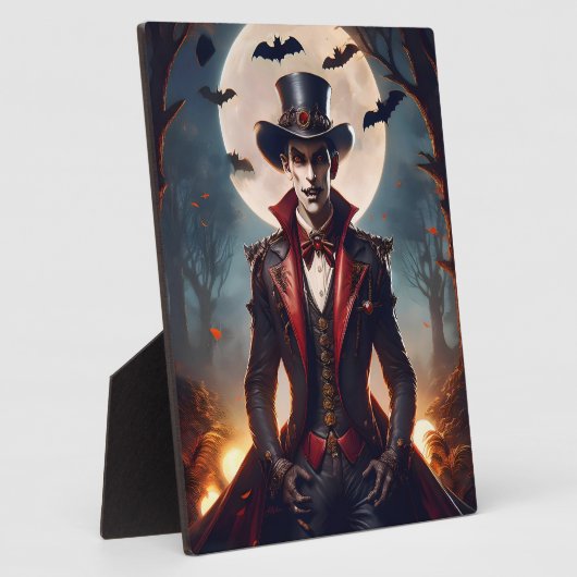 Halloween Steampunk Vampire Zombie Fotoplaat (Zijkant)