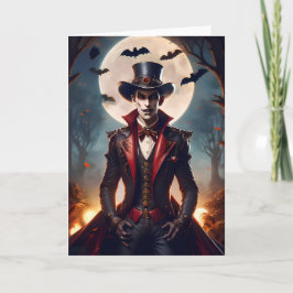 Halloween Steampunk Vampire Zombie Kaart