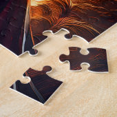 Halloween Steampunk Vampire Zombie Legpuzzel (Zijkant)