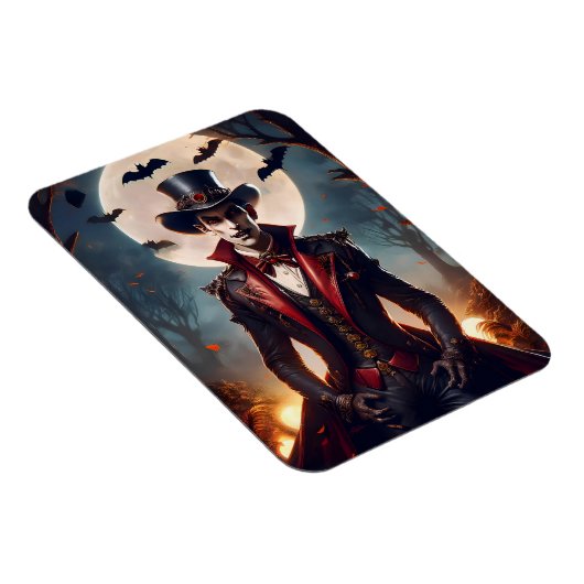 Halloween Steampunk Vampire Zombie Magneet (Rechterzijde)